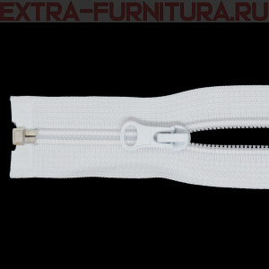 Молния Спираль разъемная дл. 55см, Т5, цв. 101 белый LOGO