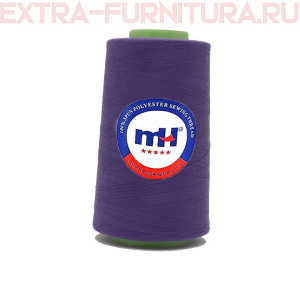 Нитки МН 40/2 п/э  5000 ярдов №183 сиреневый *