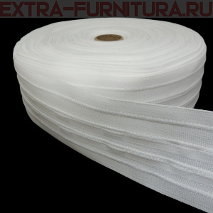 Лента шторная шир.60мм арт.607 х/б, уп.50м*30уп.