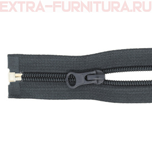 Молния Спираль разъемная дл. 65см, Т5, цв.312 темно-серый LOGO