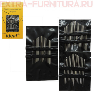 Иглы IDEAL арт.ID-35 набор штопальных игл, уп.50 игл