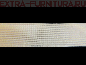 Резинка вязаная, 45мм (+/-2мм), цв.белый (уп.-40м, 7уп./28уп.) Стандарт