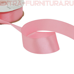 Лента атласная 24 мм цв 053 чайная роза рул. 27,42м