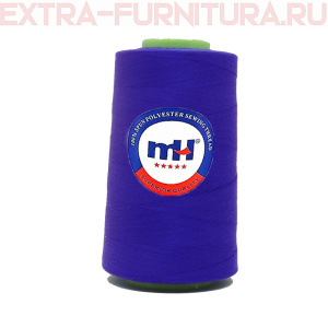Нитки МН 40/2 п/э  5000 ярдов №585 т. василек *