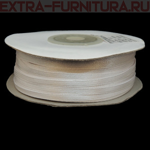 Лента атласная  3 мм  цв.089 светло-серый рул.100м