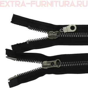 Молния Металл Т8 2 замка, 75 см, оксид