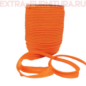 Кант атласный 12 мм, 72 ярда, цв. 094 оранжевый ЕВРО