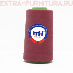 Нитки МН 40/2 п/э  5000 ярдов №547 т.розовый *