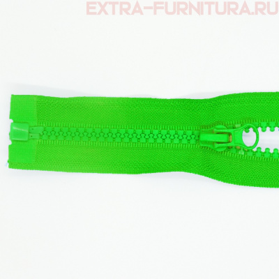 Молния Трактор Т5 1 замок 75см, цв.334 зеленый яркий, LOGO