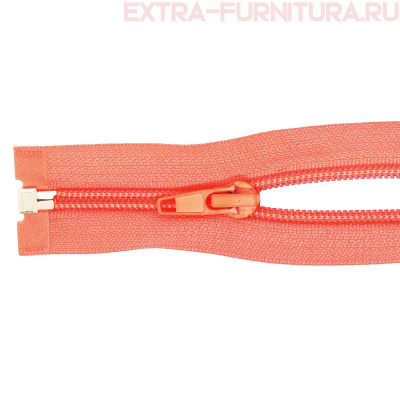 Молния Спираль разъемная Т5, дл. 75см, цв.335 розовый-неон
