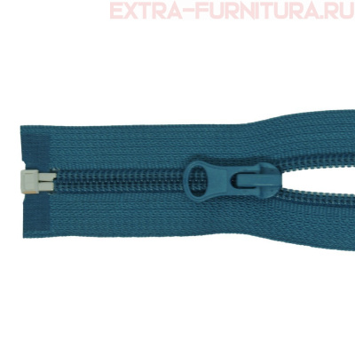 Молния Спираль разъемная дл. 45см, Т5, цв.221 морская волна LOGO