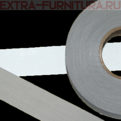 Лента светоотражающая 50 мм № 1101 (100м) х/б, (400CD)