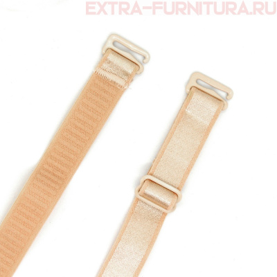 Бретели  для бюстгальтера арт.TBY.OL1503 шир.15мм цв.бежевый, уп.10пар