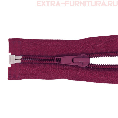 Молния Спираль разъемная Т5, дл. 75см, цв.178 бордо