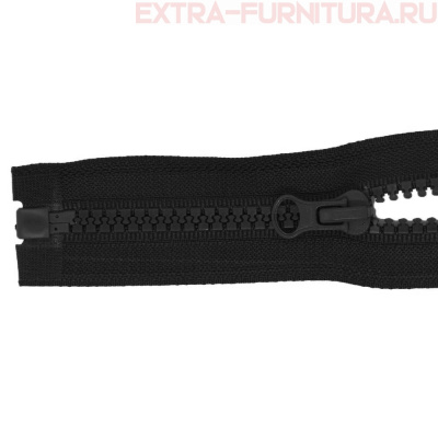 Молния Трактор Т5 1 замок 65см, цв. 322 черный, LOGO